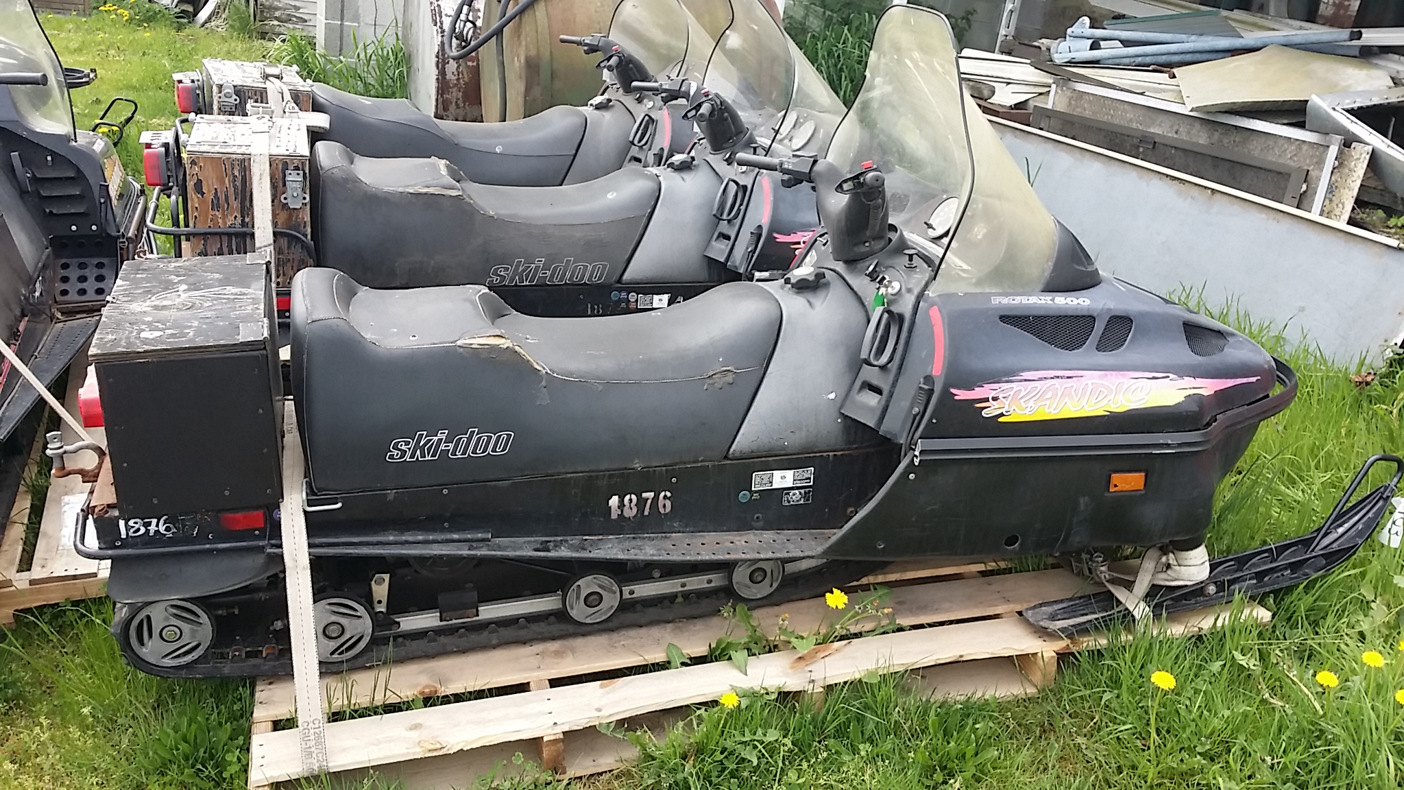 1997 Skidoo Skandic WT Utility Sled