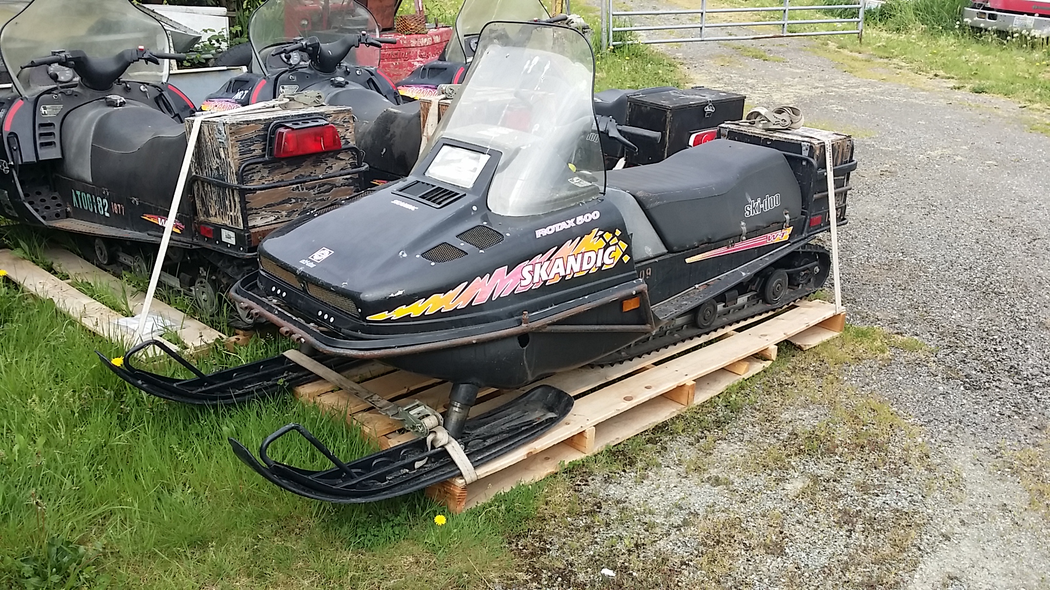 1995 Skidoo Skandic WT Utility Sled