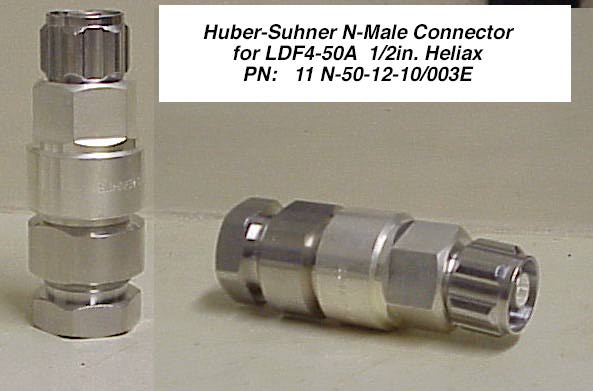 Suhner N Male for HELIAX