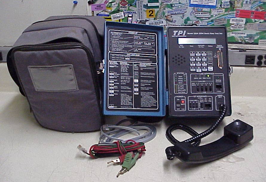 TPI 550A ISDN/BRI Test Set
