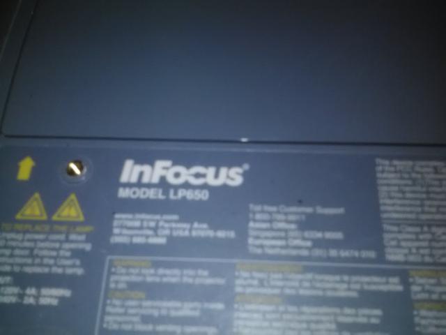 infocus lp650 service manual